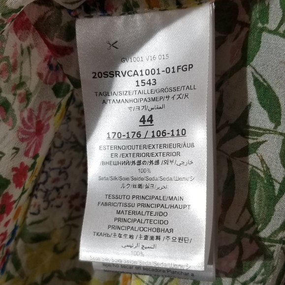 Giambattisti Valli Floral Runway Blouse - NWT - Picture 8 of 8
